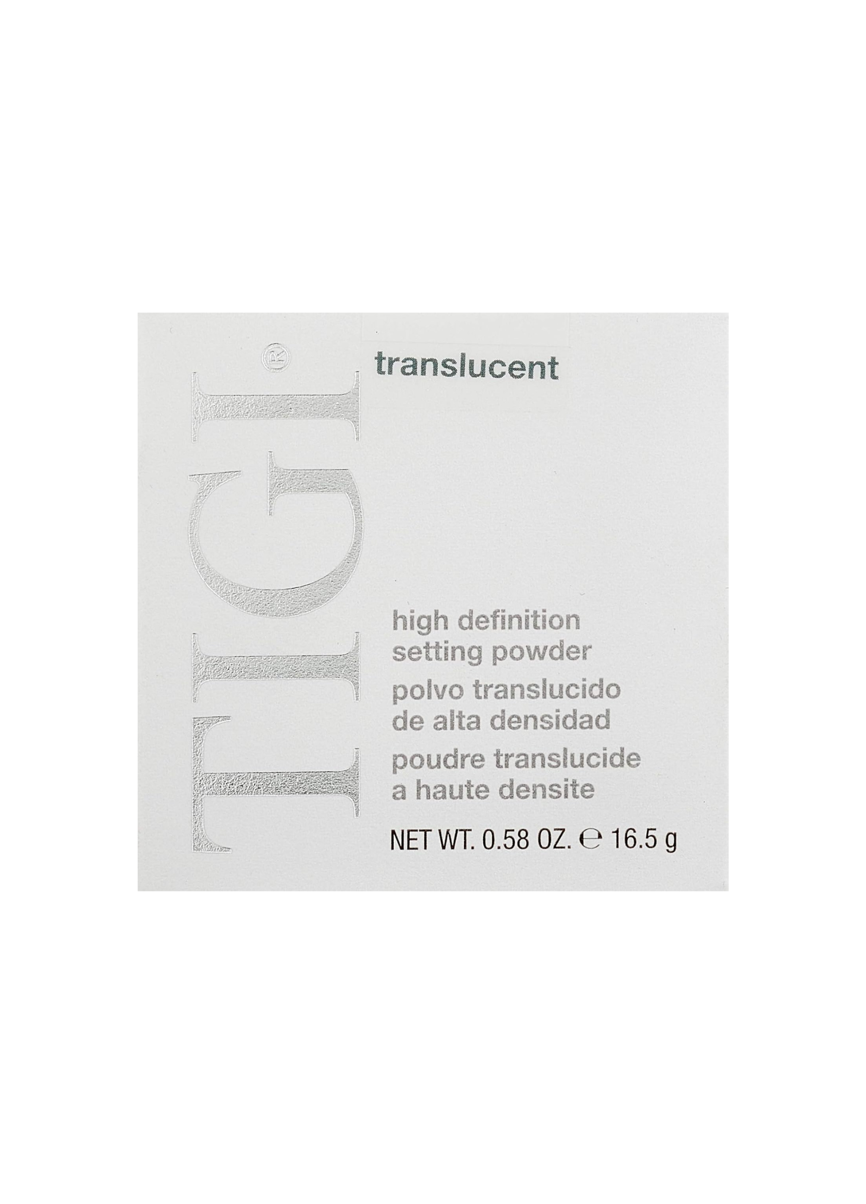 Tigi Polvo Fijador Translúcido HD Tono Universal