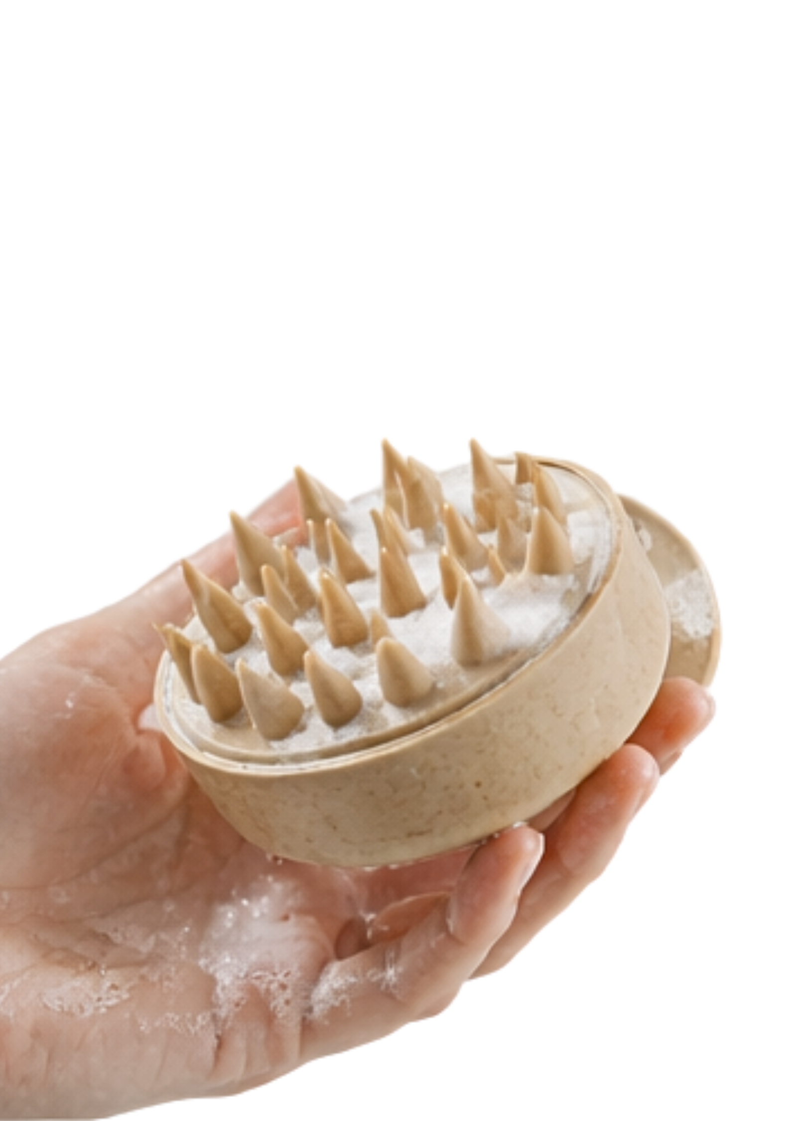 Masajeador Capilar Ecológico de Paja de Trigo