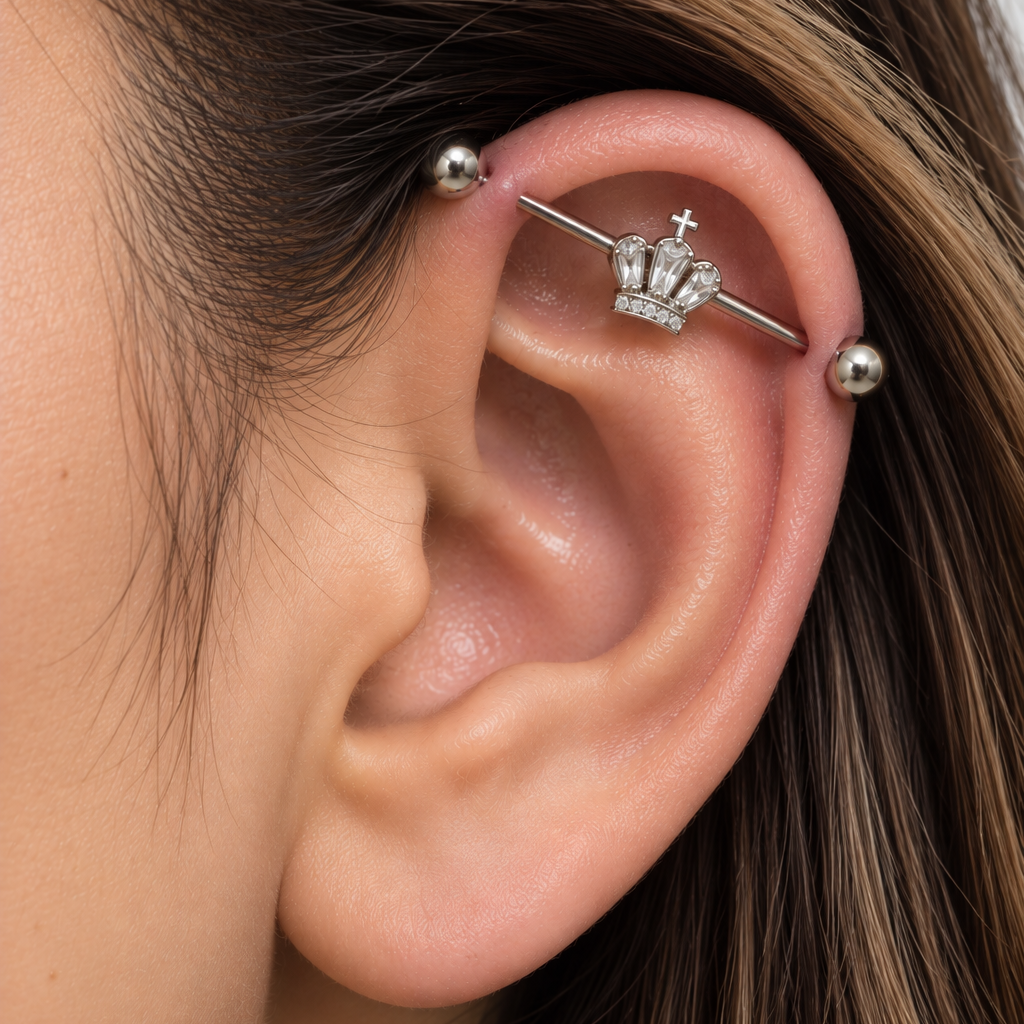 Piercing Industrial Cassiandre | Braja Joyería