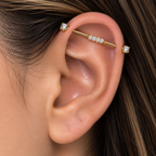 Piercing Industrial Zafirelle | Braja Joyería