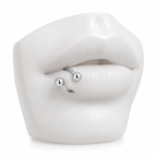 Piercing Labret Esfera Éclat | Braja Joyería