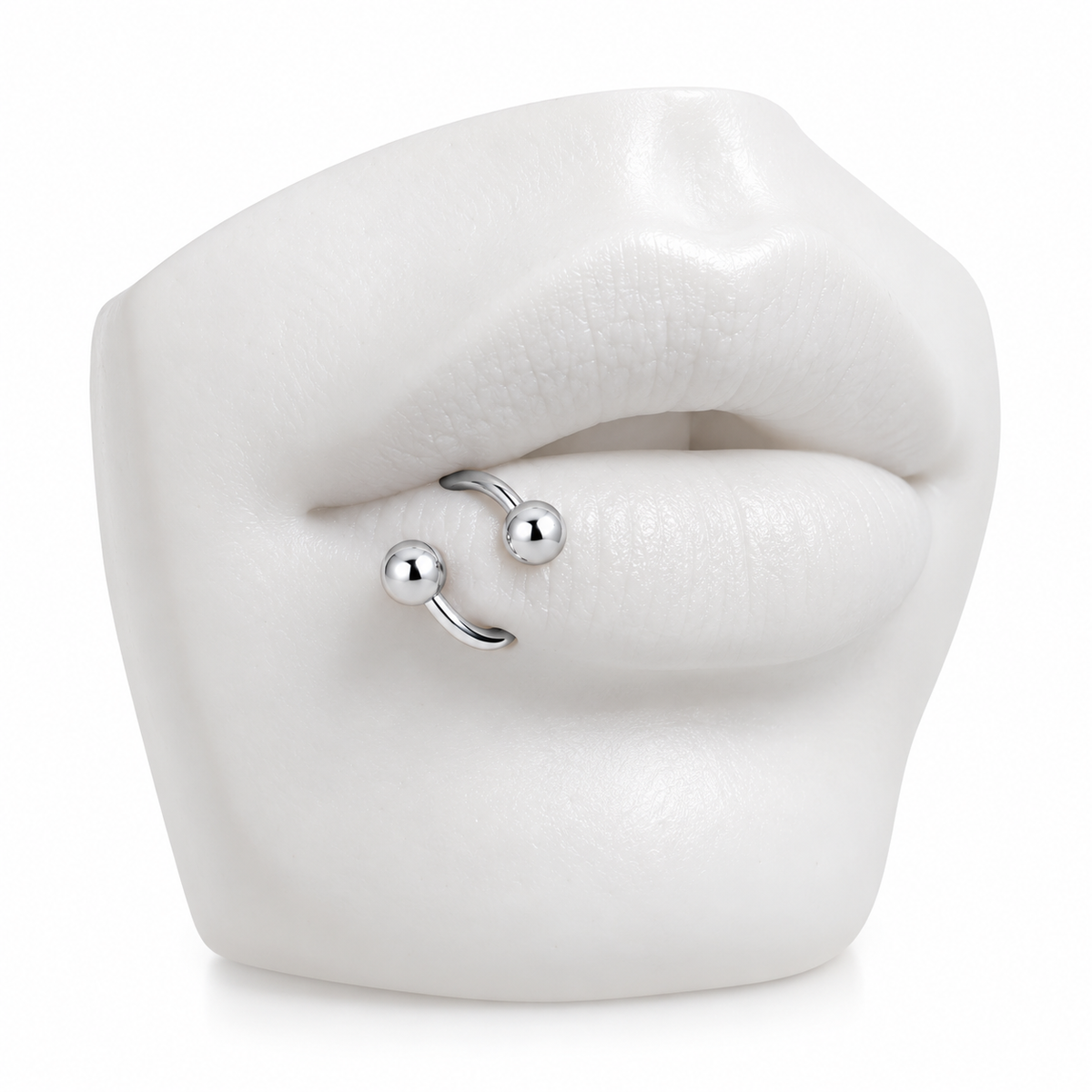 Piercing Labret Esfera Éclat | Braja Joyería