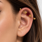 Piercing Industrial Roséliane | Braja Joyería