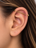 Piercing Industrial Aurevian | Braja Joyería