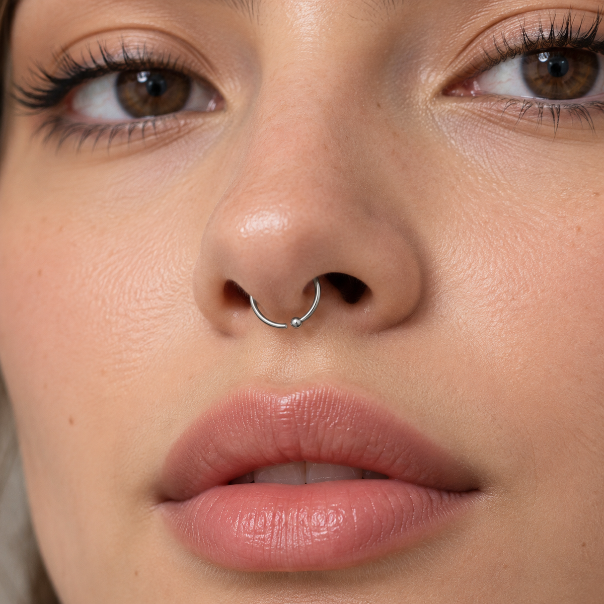 Piercing Septum Perla Nox | Braja Joyería