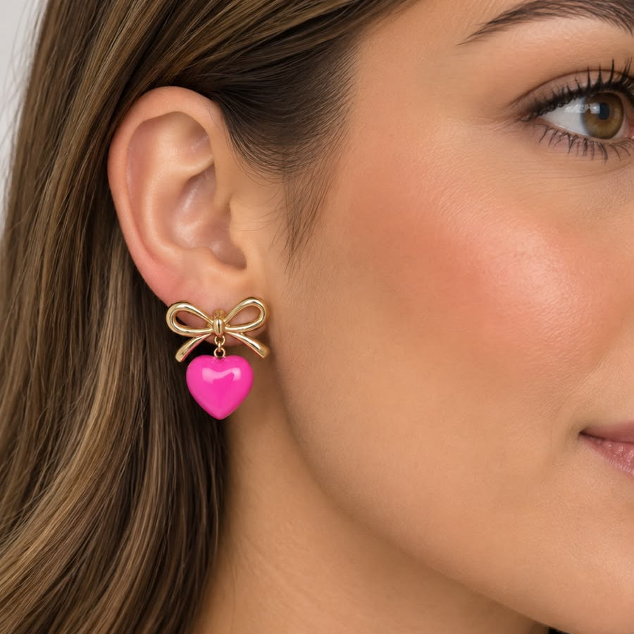 Aretes Coquette| Braja Joyería