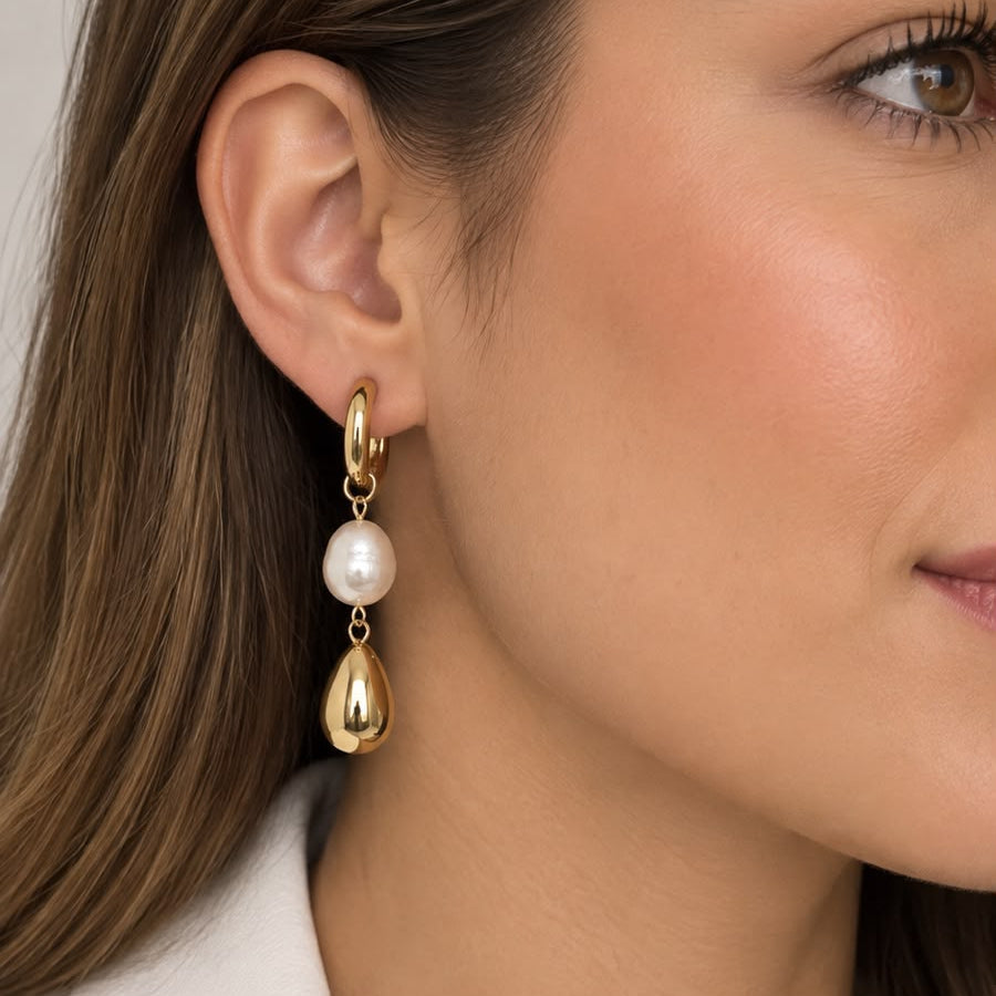 Aretes Lía| Braja Joyeria