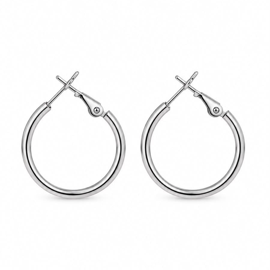 Aros Oriana de Acero 316L| Braja Joyería
