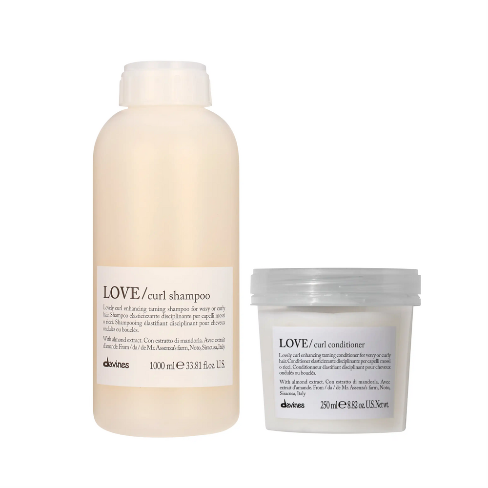 Pack Love Curl Rizos y ondas perfectas Shampoo litro + Acondicionador 250ml | Davines