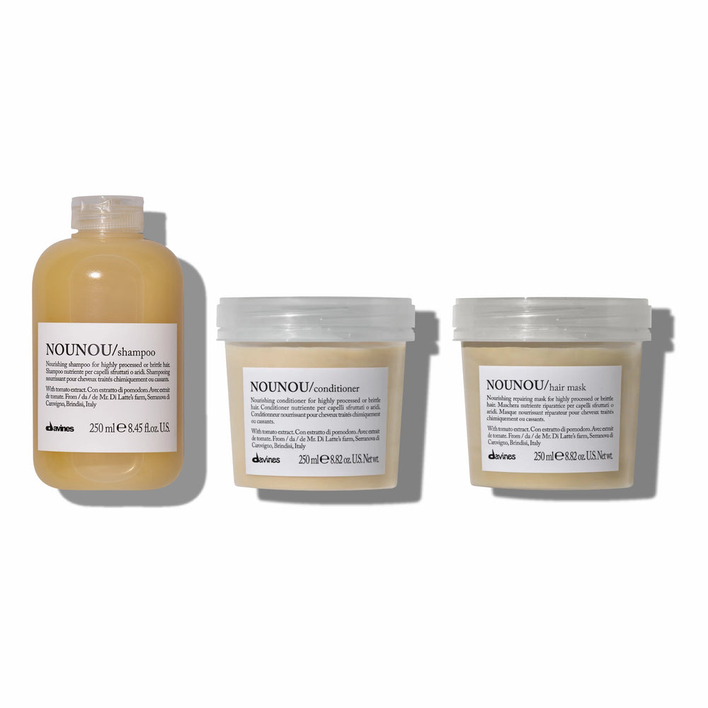 Pack total Nounou para cabellos dañados 250ml | Davines