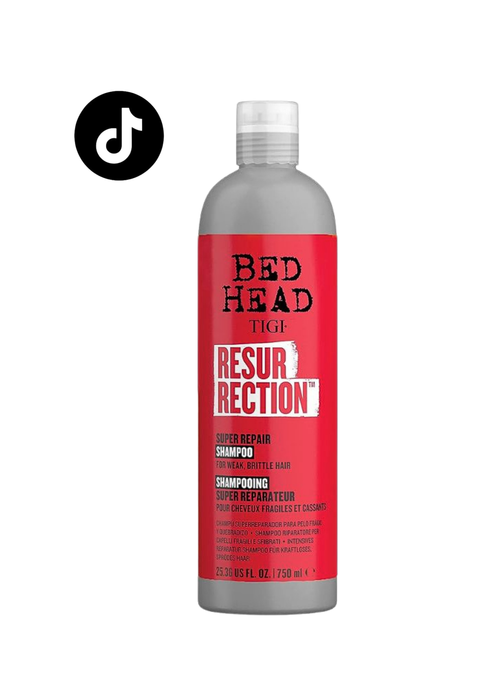 Resurrection Shampoo 750ml Tigi Bed head