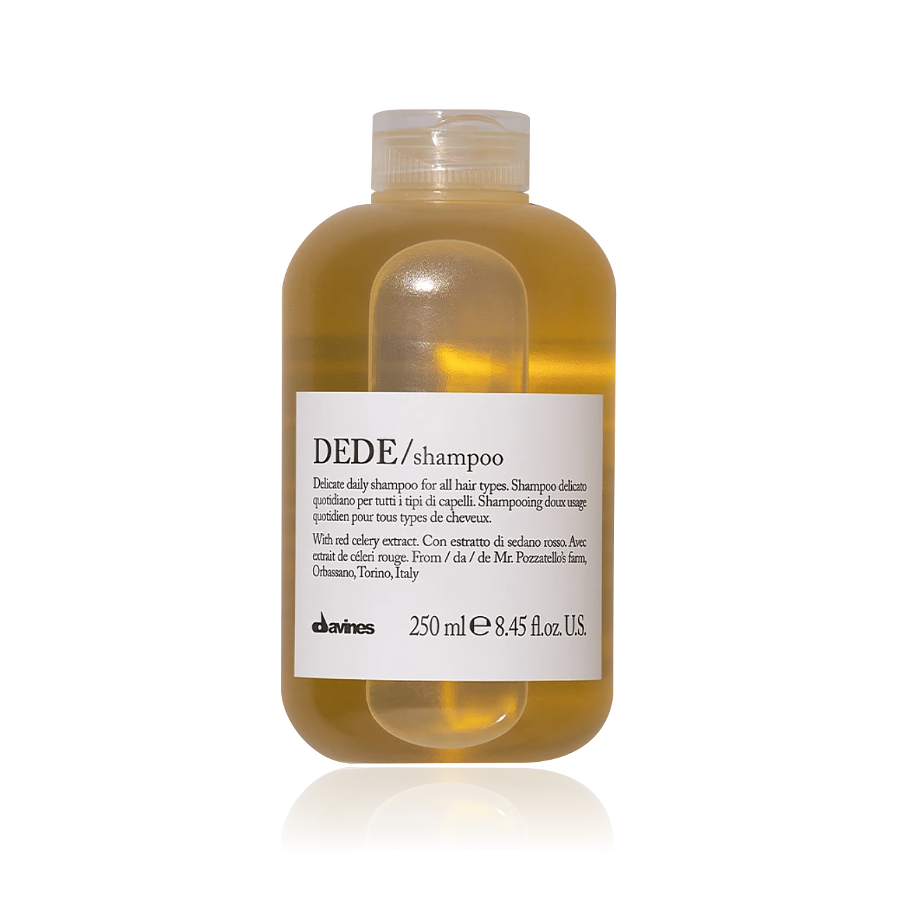 Shampoo DEDE diario suave para todo tipo de cabello 250ml | Davines