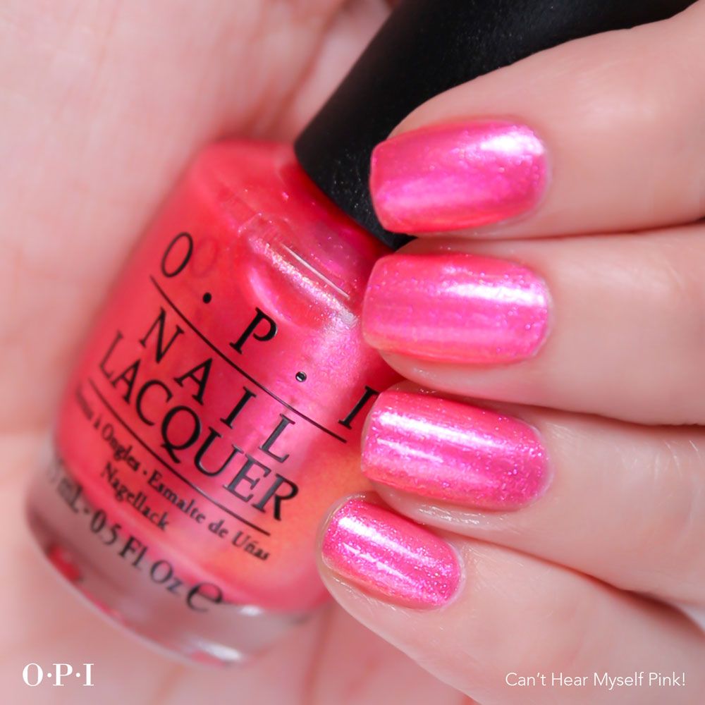 Cant Hear Myself Pink | OPI Nail Lacquer