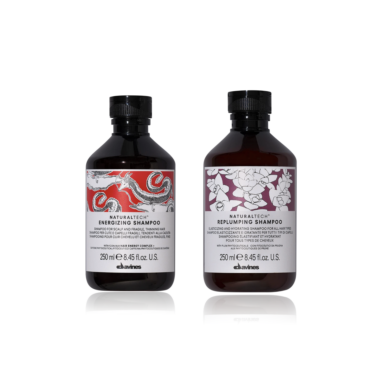 Pack caída y nutricion  shampoo 250 ml x 2