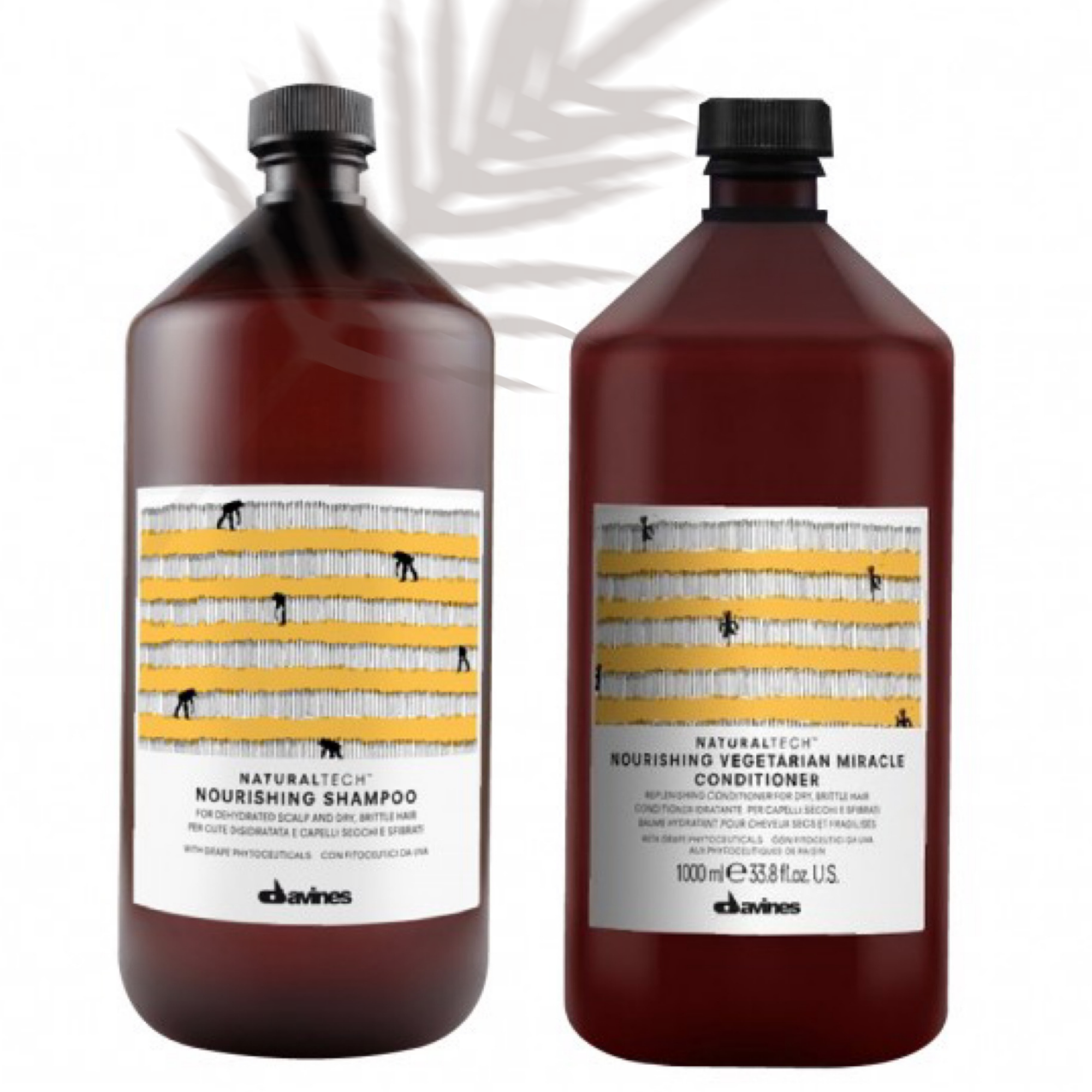 Pack Nutritivo Nourishing para cabellos deshidratados 1 litro | Davines